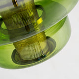 Gala Green Glass Ceiling Lamp