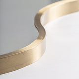 Rinhe Gold Steel Mirror