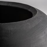 Gloria Black Concrete Plant Pot