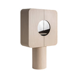 Kharj Beige Oak Wood Two Door Cabinet