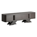Rize Oak Wood Media Unit