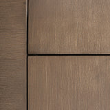 Aksaray Brown Oak Wood Design Sideboard
