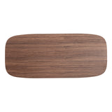 Aciera Walnut Wood Rectangular Dining Table