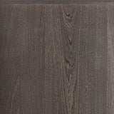 Pravia Brown Wood 4 Door Sideboard