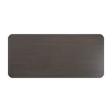 Yvore Dark Oak Wood Rectangular Dining Table