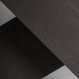 Yvore Dark Oak Wood Rectangular Dining Table