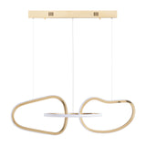 Kaleshe Gold Stainless Steel Ceiling Lamp