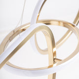 Kaleshe Gold Stainless Steel Ceiling Lamp