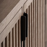Gabia Mango Wood 4 Door Sideboard