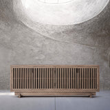 Gabia Mango Wood 4 Door Sideboard