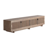 Gabia Mango Wood 4 Door Media Unit