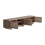 Gabia Mango Wood 4 Door Media Unit