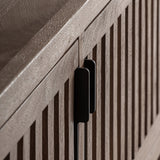 Gabia Mango Wood 4 Door Media Unit