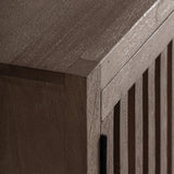 Gabia Mango Wood 4 Door Media Unit