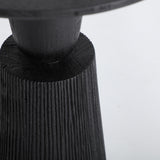 Gruteau Black Mango Wood Side Table