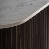 Kaleh Mango Wood Sideboard Marble Top