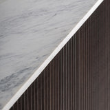 Kaleh Mango Wood Sideboard Marble Top