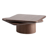Kexby Walnut Veneer Coffee Table