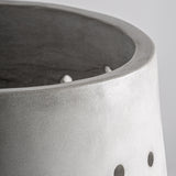 Jacquard Off White Concrete Plant Pot (Set Of 3)