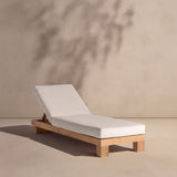 Testa Teak Wood Outdoor Sun Lounger