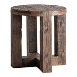 Losse Reclaimed Wood Side Table