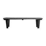 Allons Black Reclaimed Wood Coffee Table