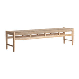 Hallen Teak Wood Bench