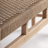 Caen Teak Wood Bench