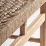 Caen Teak Wood Bench