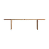 Hallen Large Teak Wood Bench