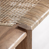 Hallen Teak Wood Bench