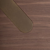 Lausana Walnut Desk Copper Base