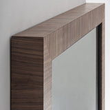 Rhein Walnut Wood Mirror
