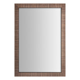Rhein Walnut Wood Mirror