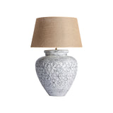 Lauret Terracotta Table Lamp Jute Shade