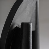 Kasher Black Teak Armchair