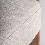 Nara Armchair in Beige Oak Wood