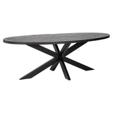 Scotch Stone Veneer Oval Dining Table by Richmond Interiors