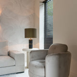 Bloomstone Light Eco Plaster Small Side Table by Richmond Interiors