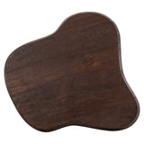 Odile Dark Brown Mango Wood Side Table by Richmond Interiors