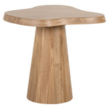 Riva Natural Oak Wood Side Table by Richmond Interiors