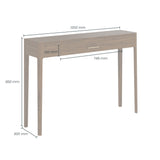 Abberley Console Table - Brown by DI Designs