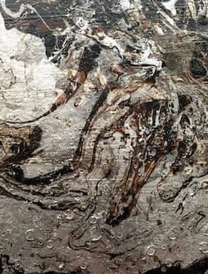 Abstract Marble Painting