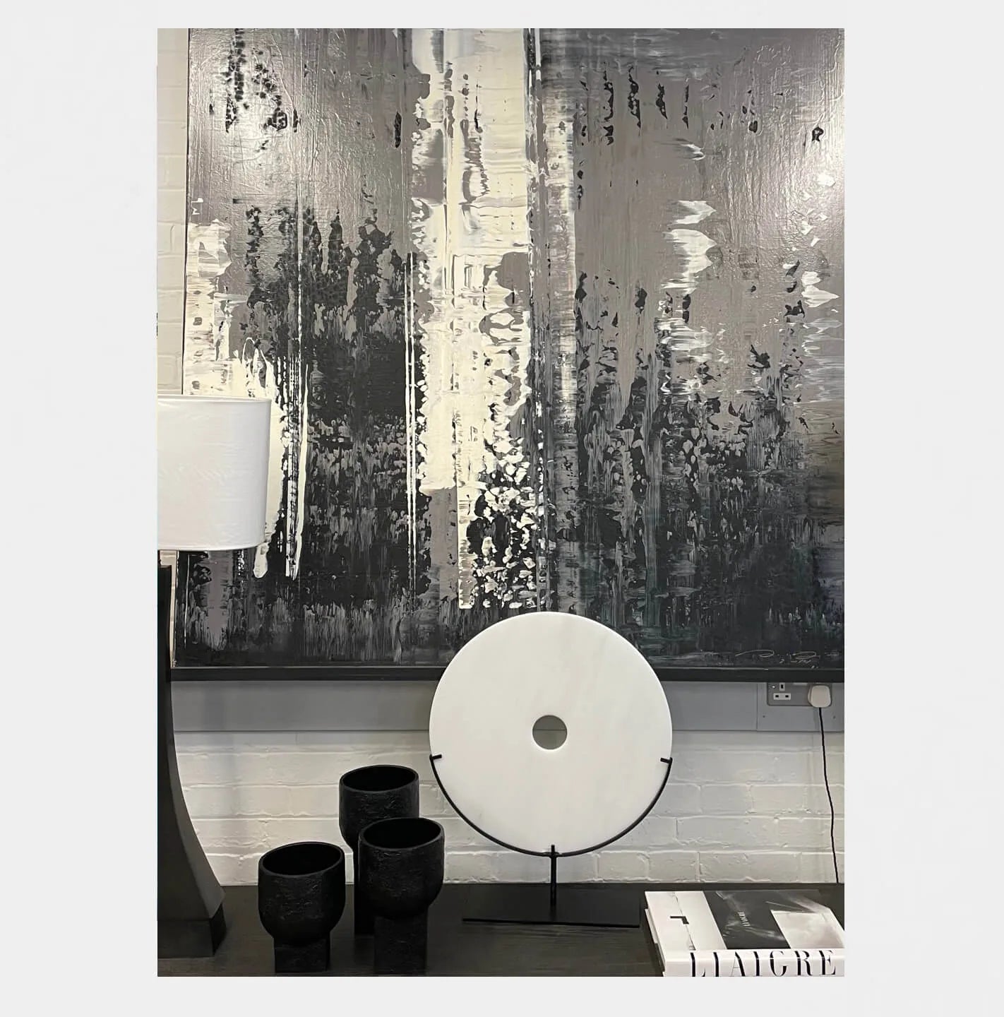 Abstract Monotone Painting