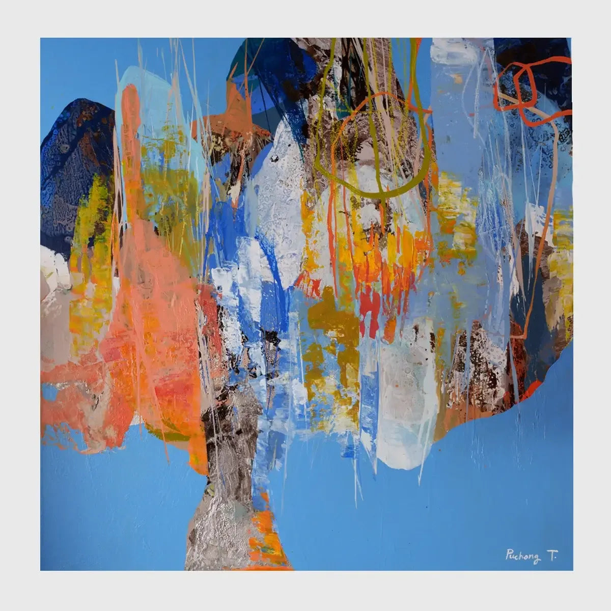 Abstract Painting Shapes 1