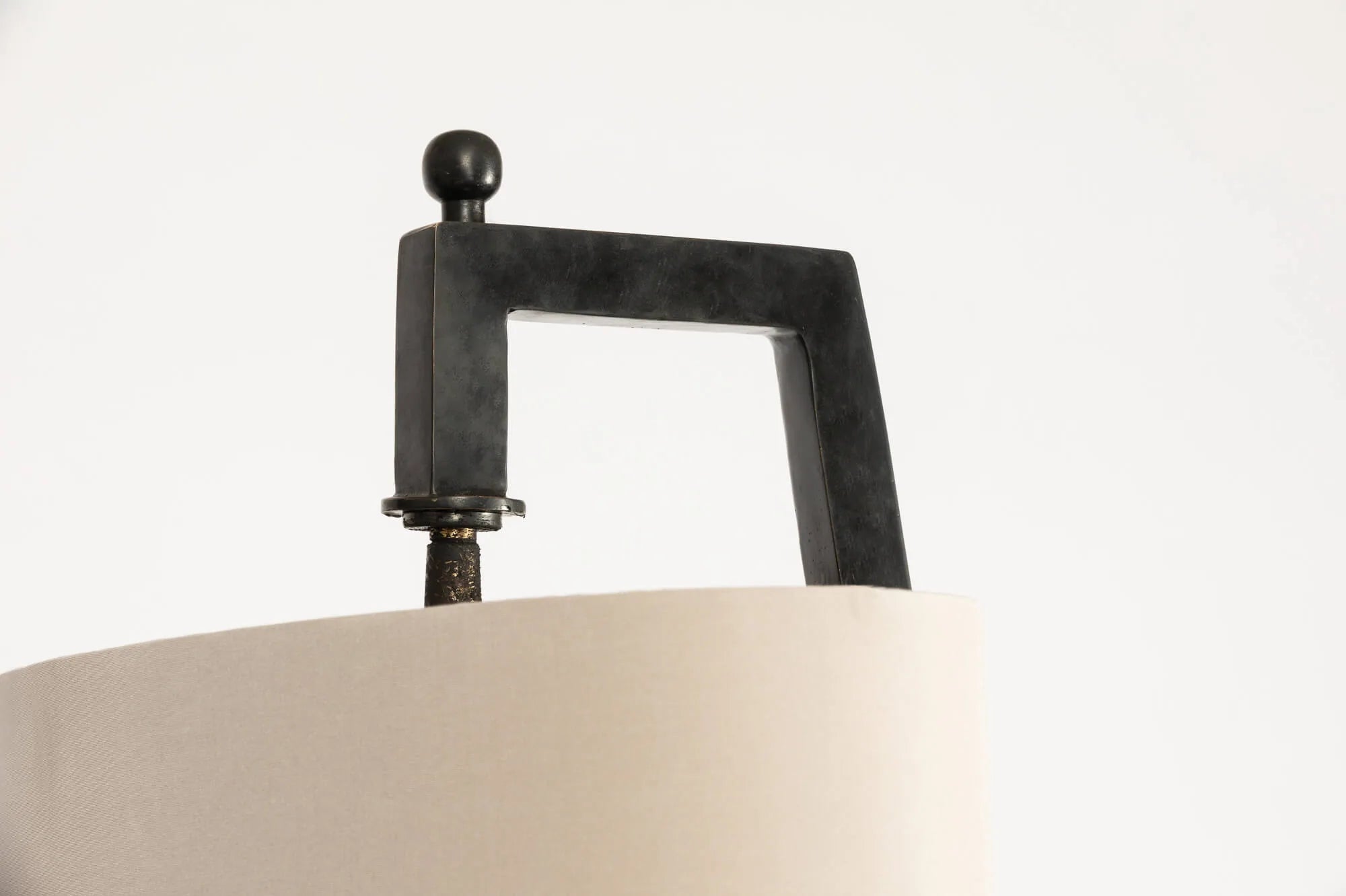 Angle Floor Lamp Bronze Nera