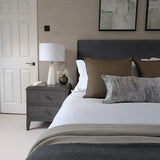 Arden Bedside Table Graphite Grey