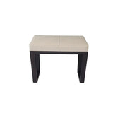 Arlington Stool Woven Pumice Leather