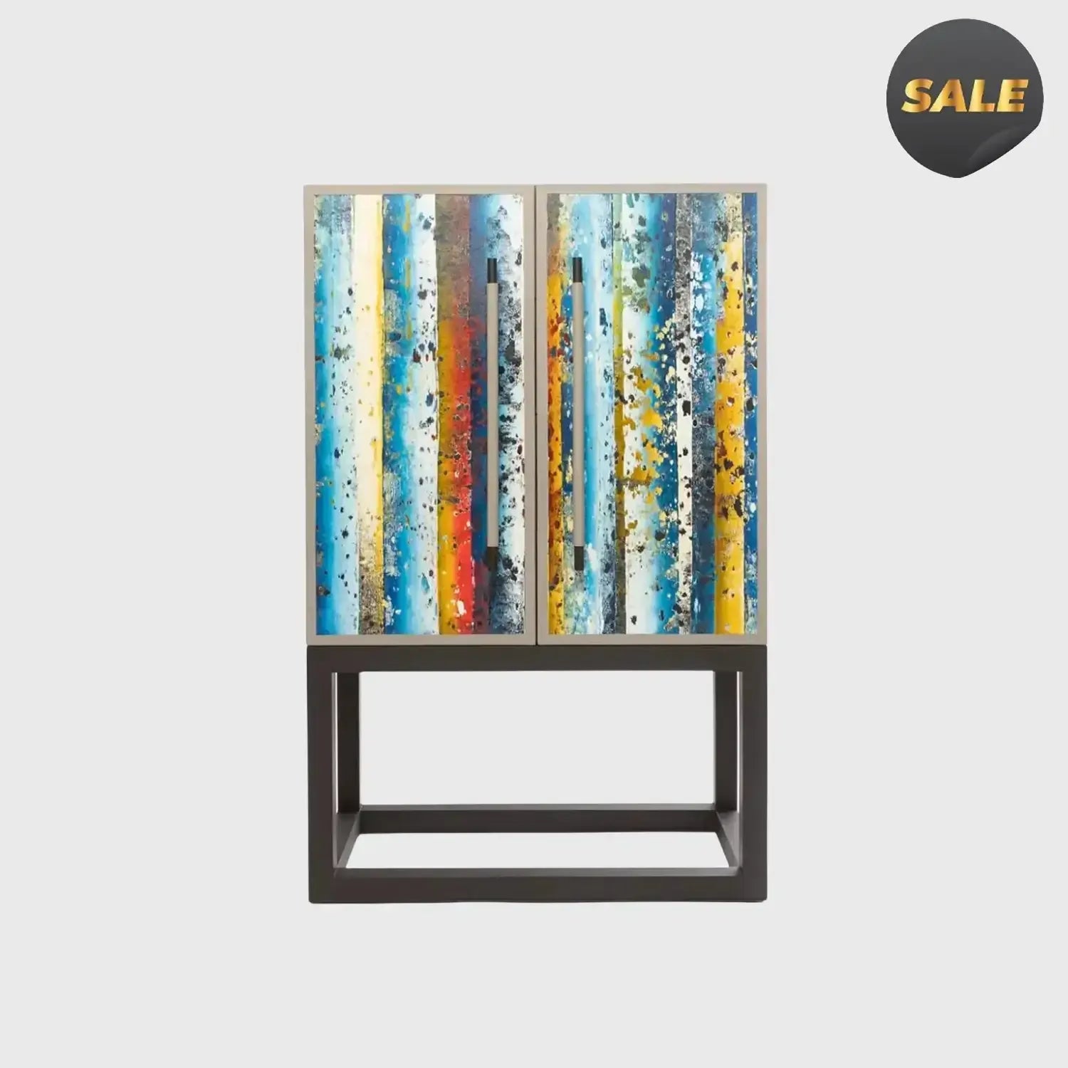 Arthaus Leather Armoire Dapple