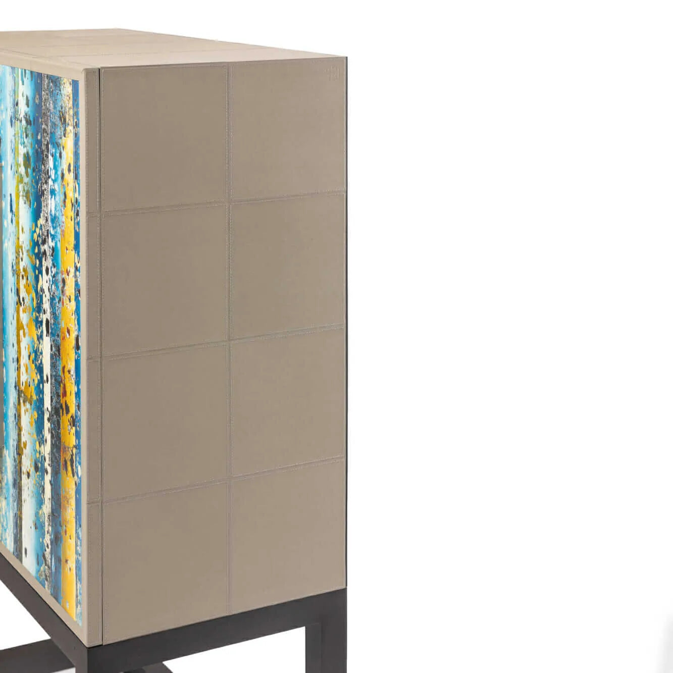 Arthaus Leather Armoire Dapple